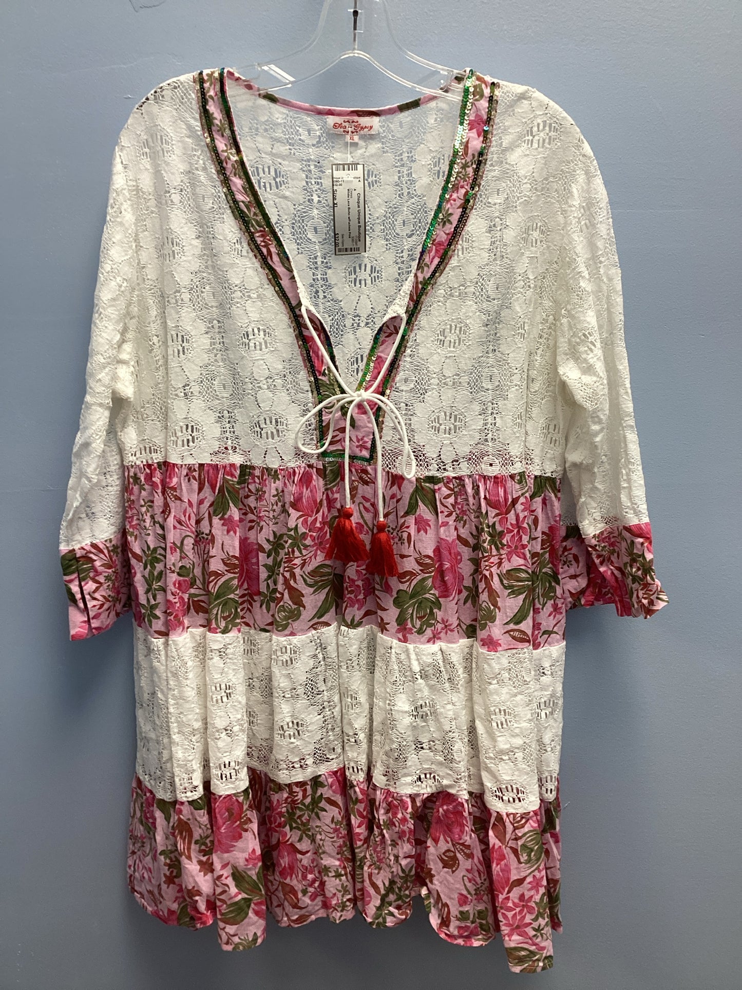 Sea Gypsy Size XL White Dress