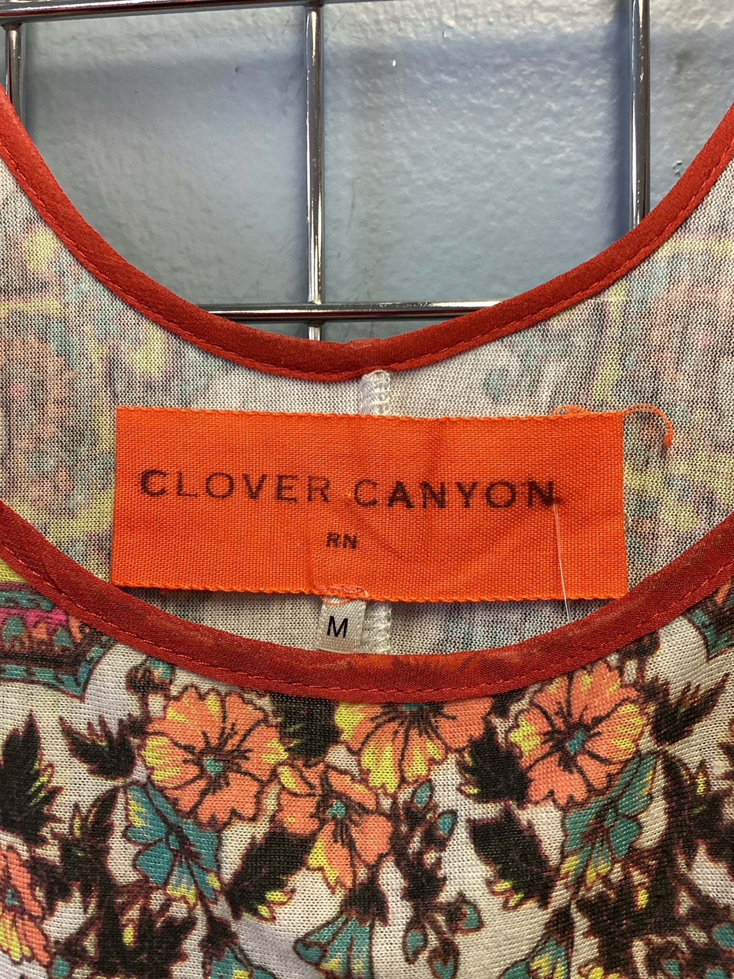 CLOVER CANYON Size M Orange Dress