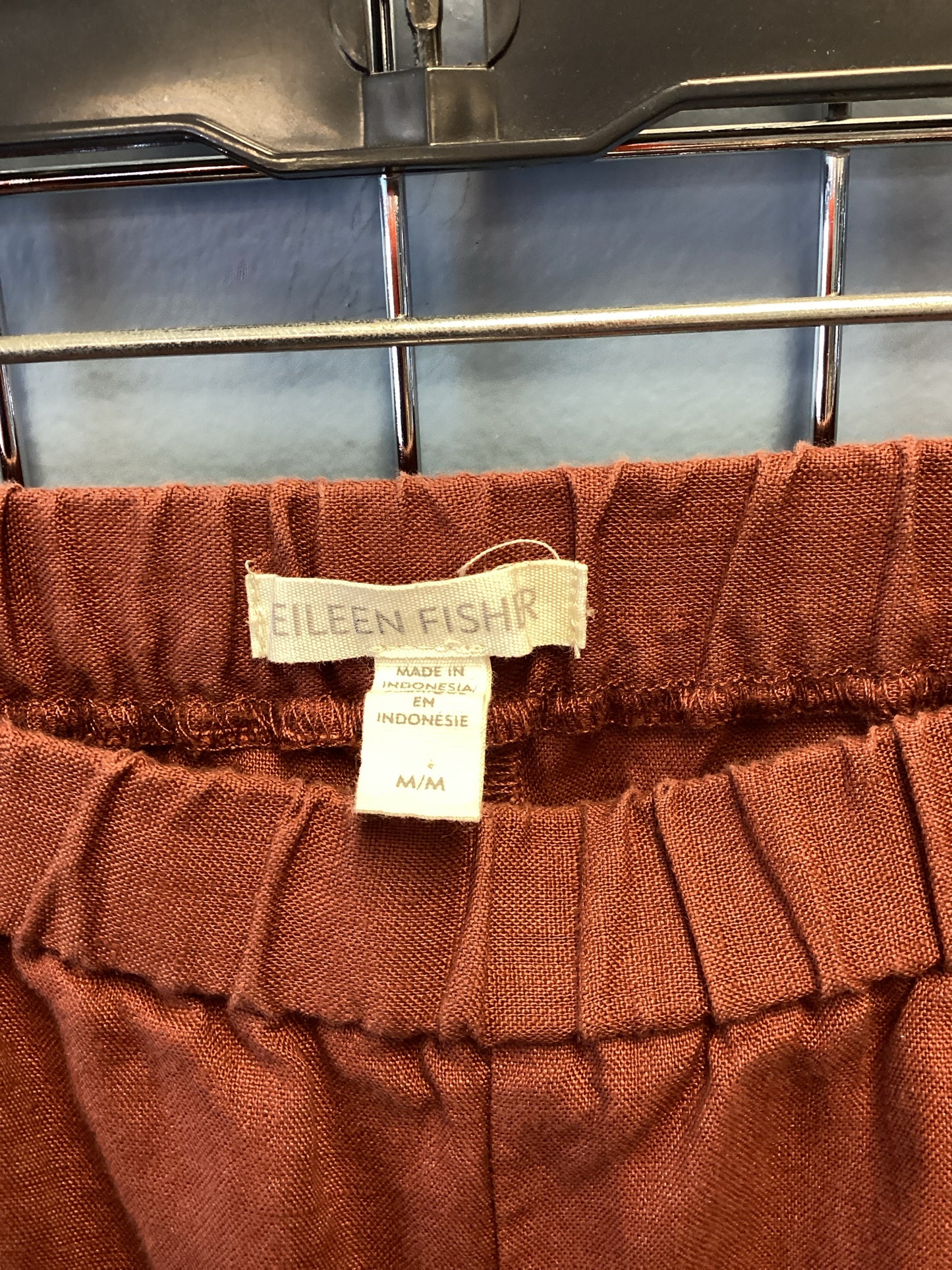 Eileen Fisher Size M Rust Pants