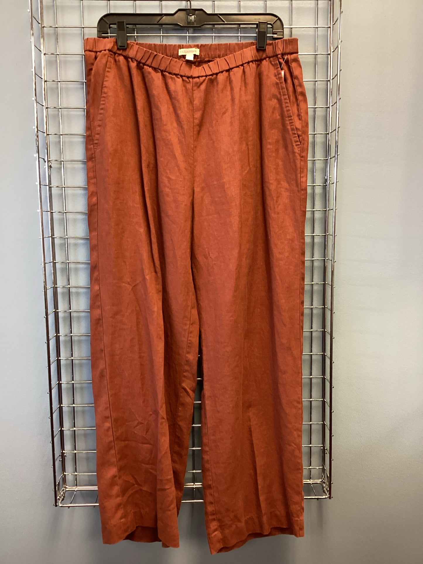 Eileen Fisher Size M Rust Pants