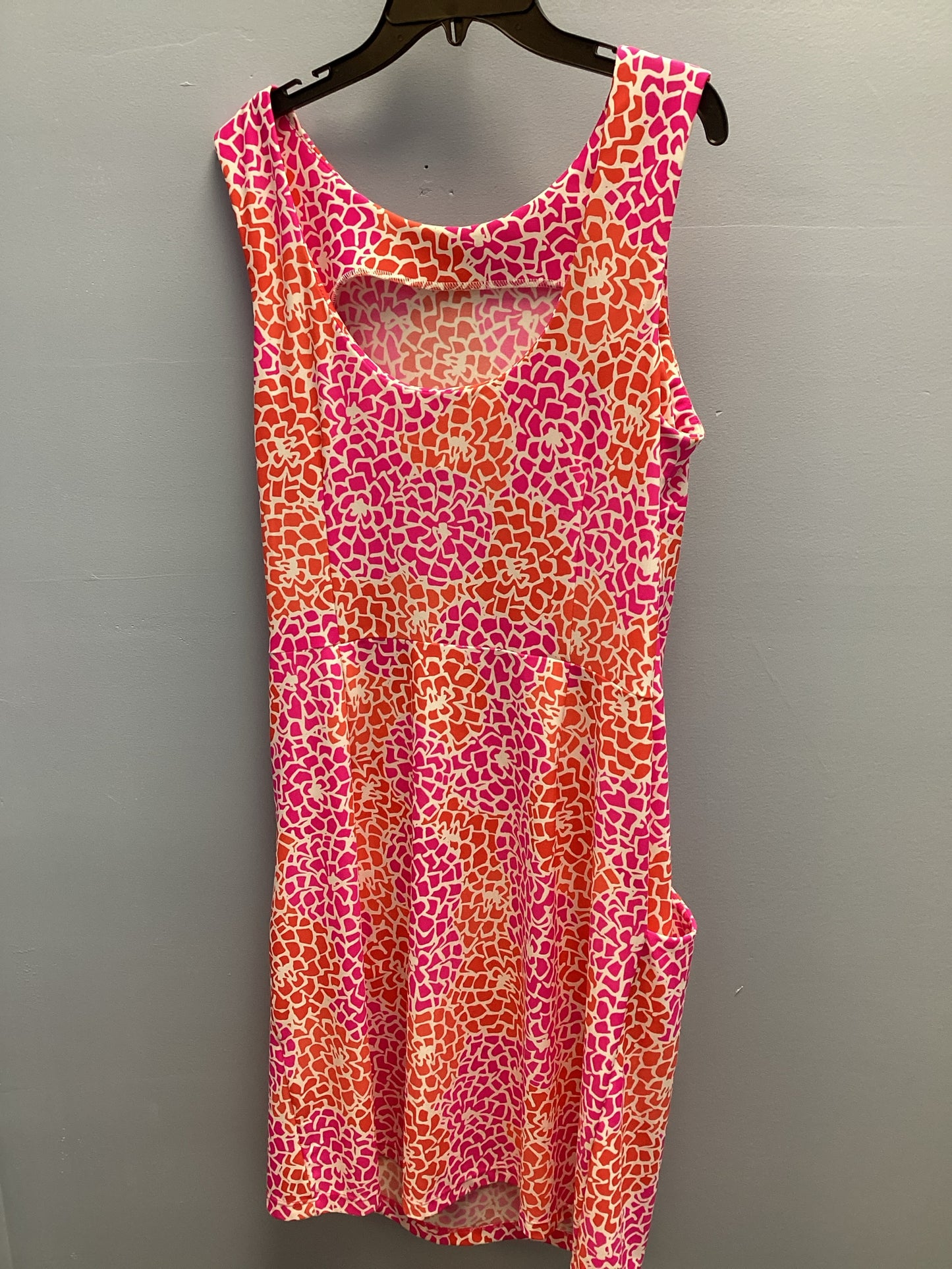 JUDE CONNALLY Size L Pink Print Dress