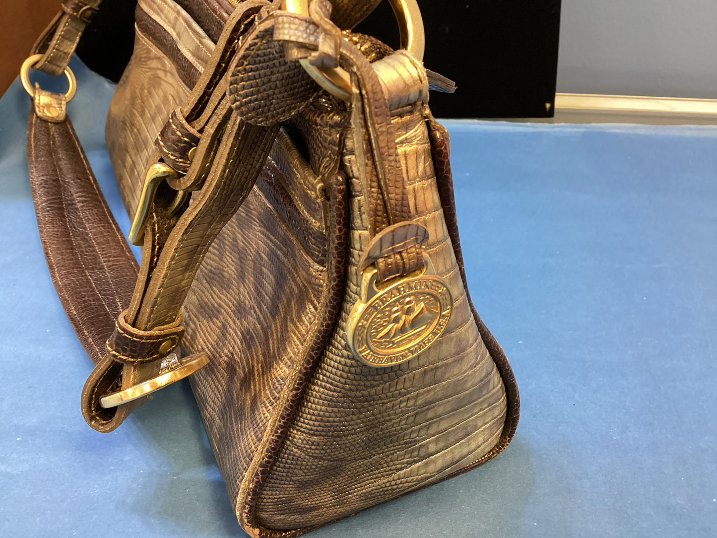 Brahmin Size M Brown Purse