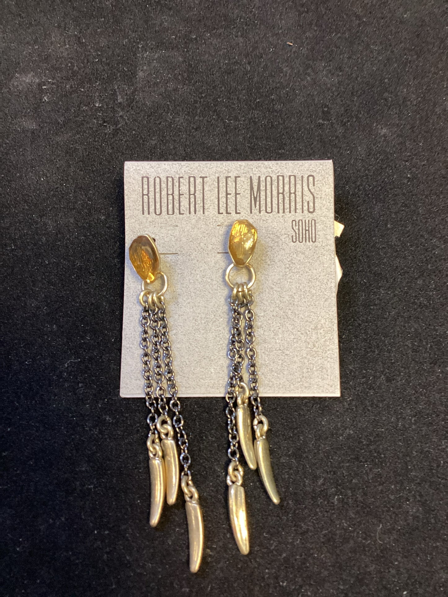 Robert Lee Mohhto Silver Earrings