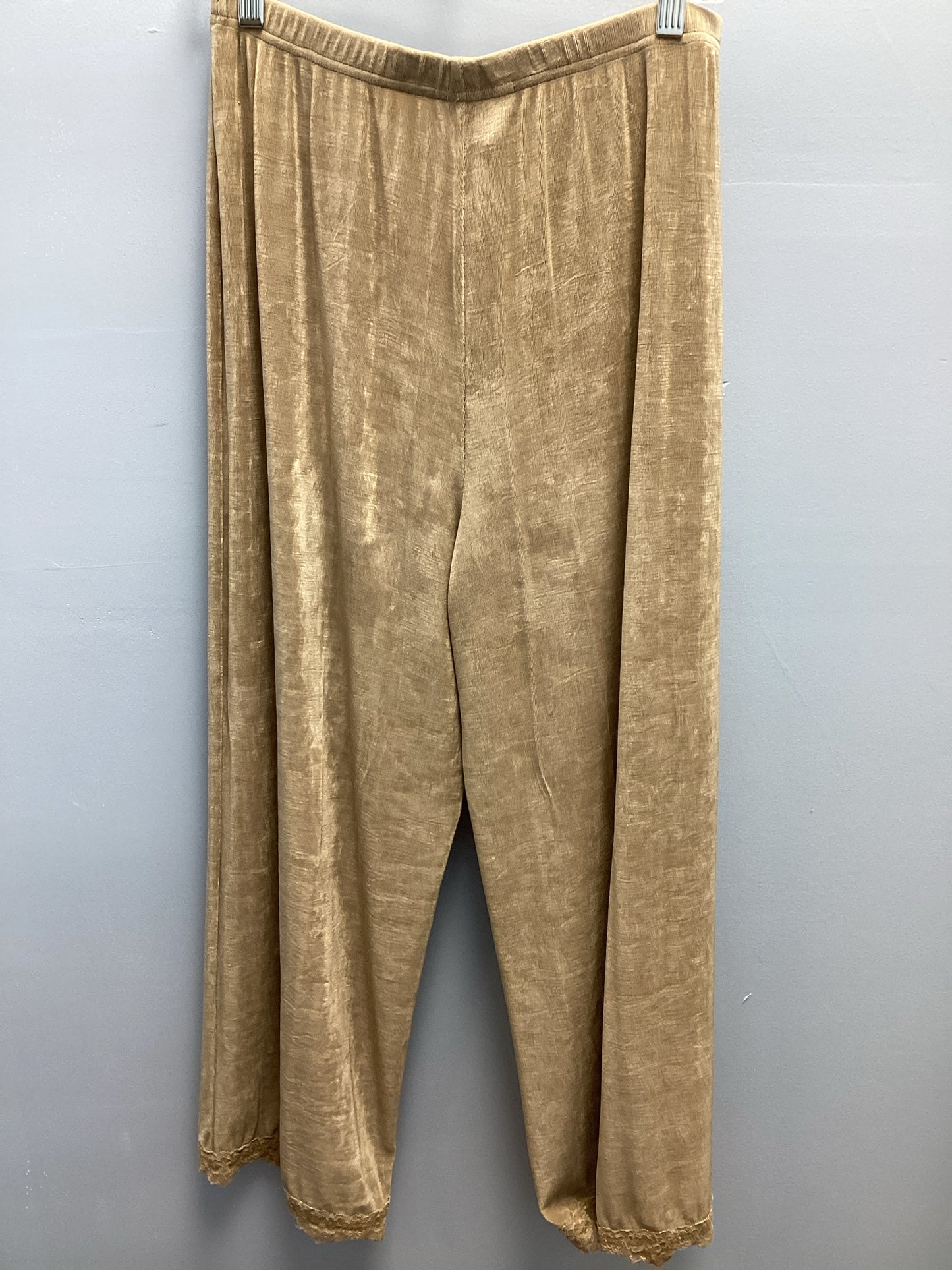 The Travel Collection Size L Gold Pants