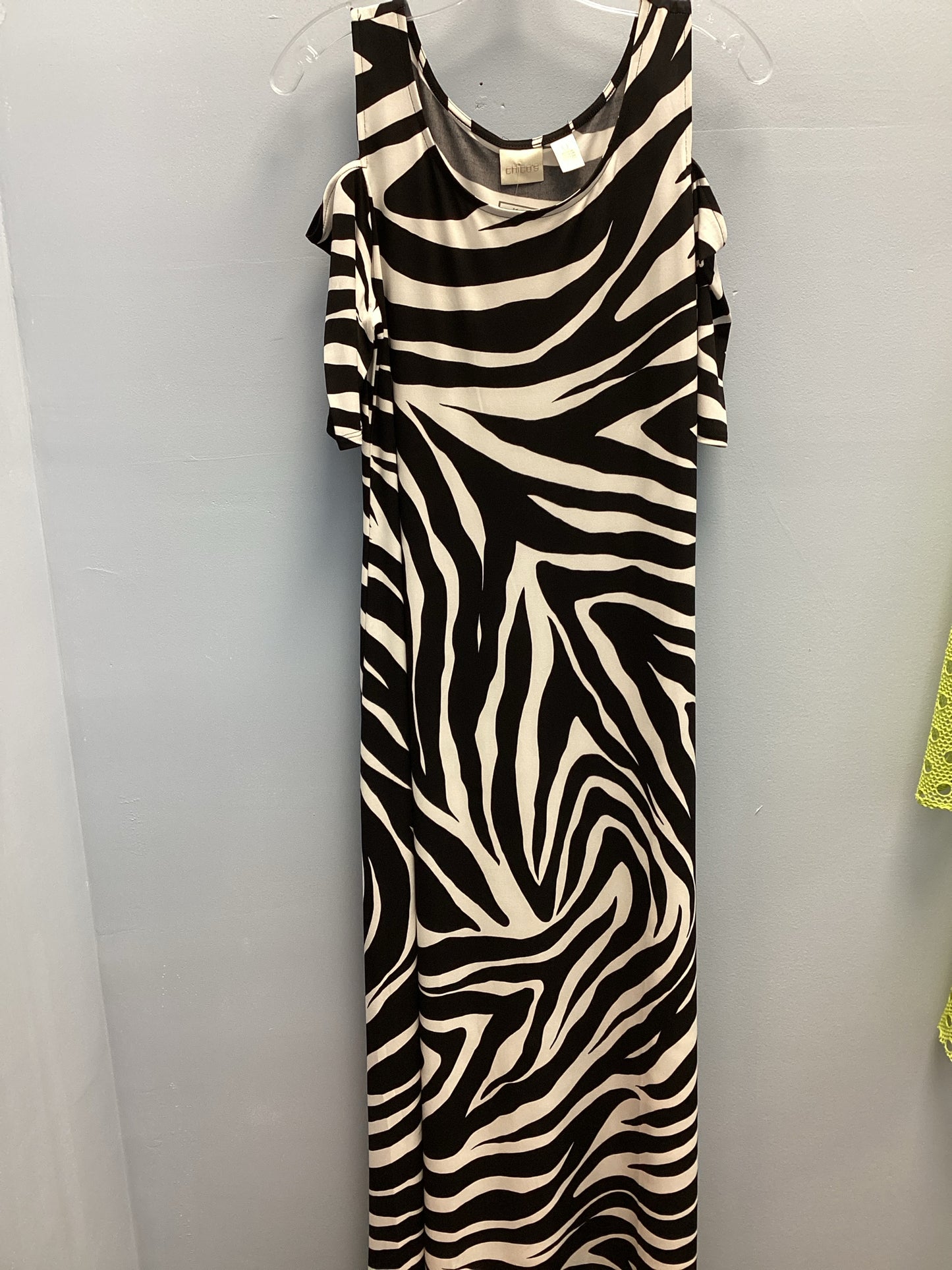 Chico's Size 0 Black/White Dress