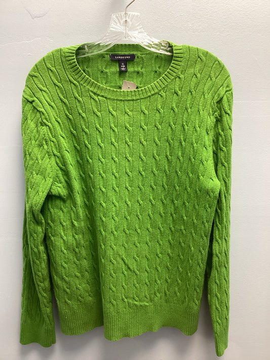 Lands' End Size XL Green Sweater