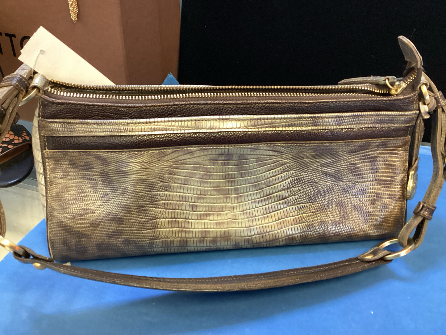 Brahmin Size M Brown Purse