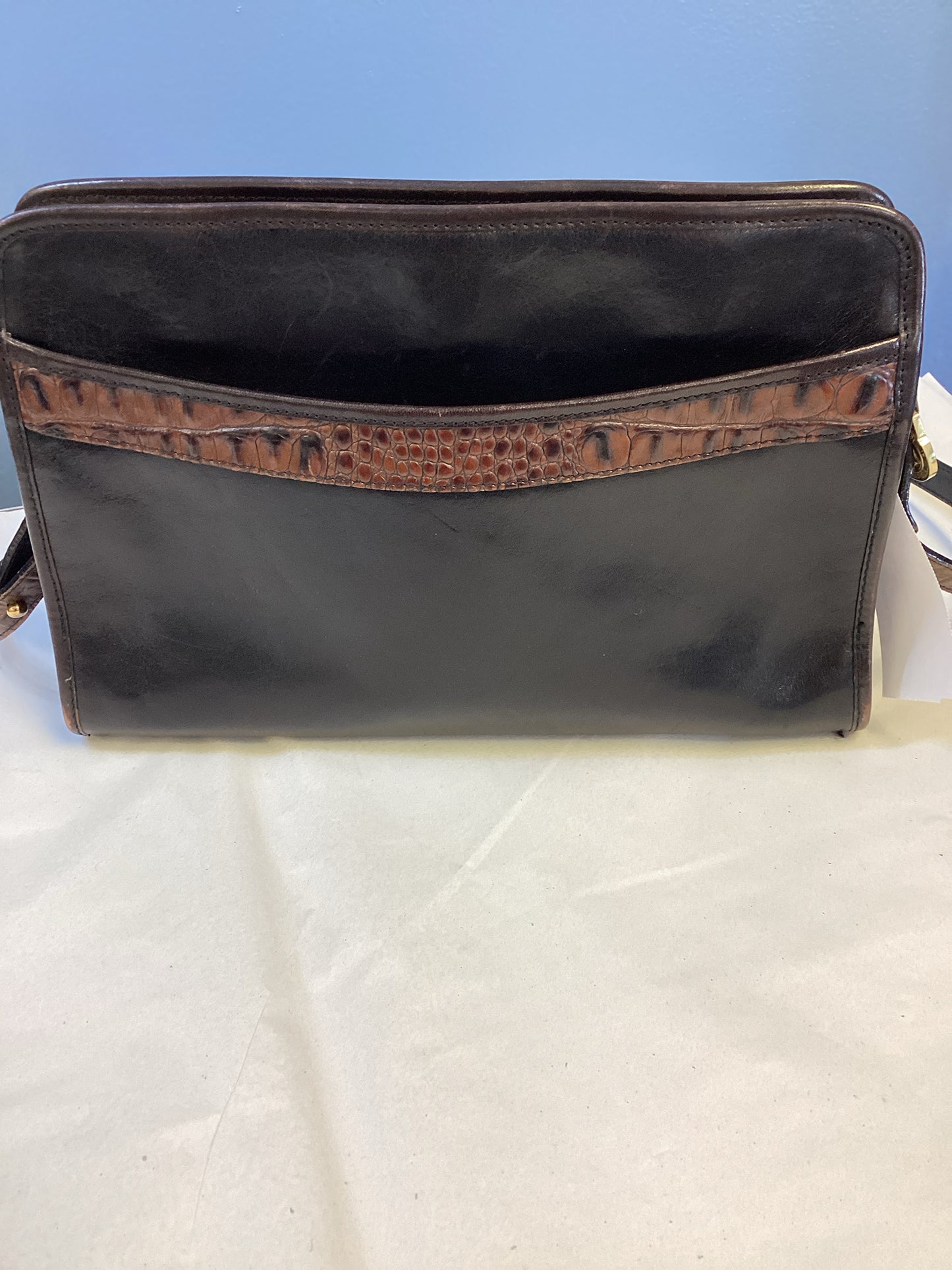 Brahmin Circa 1990's Size M Brown Vintage - Purses