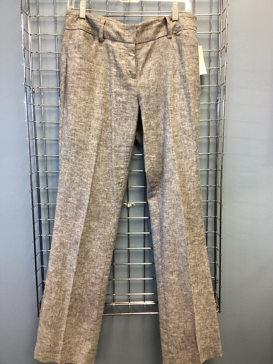 7th Avenue Size 4 Heather Gray Pants