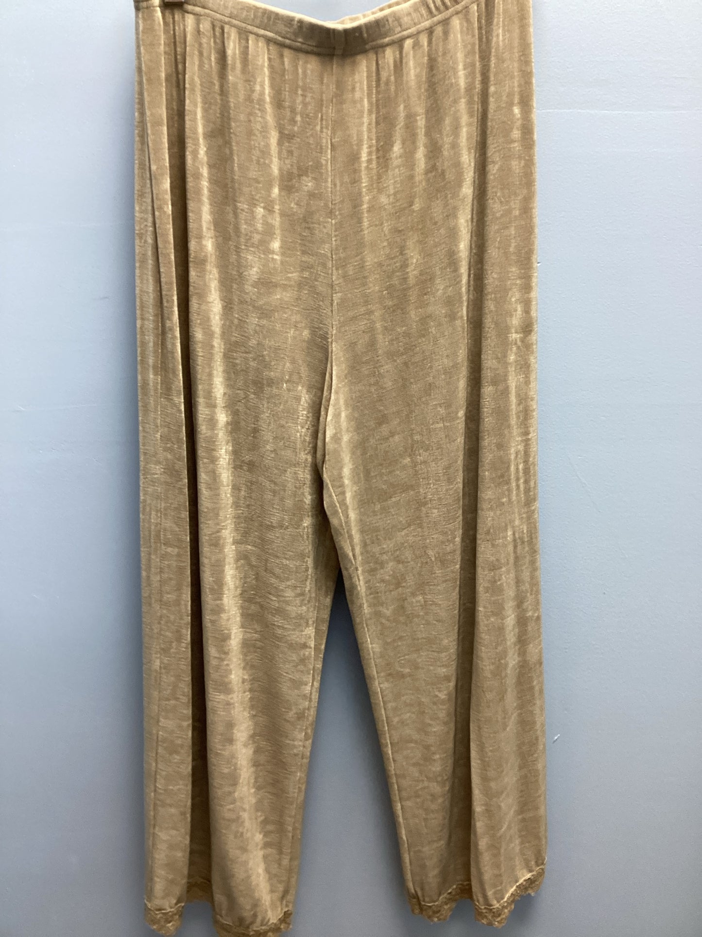 The Travel Collection Size L Gold Pants