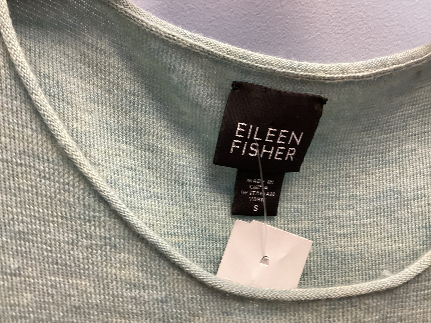 Eileen Fisher Size S Mint Knit Top